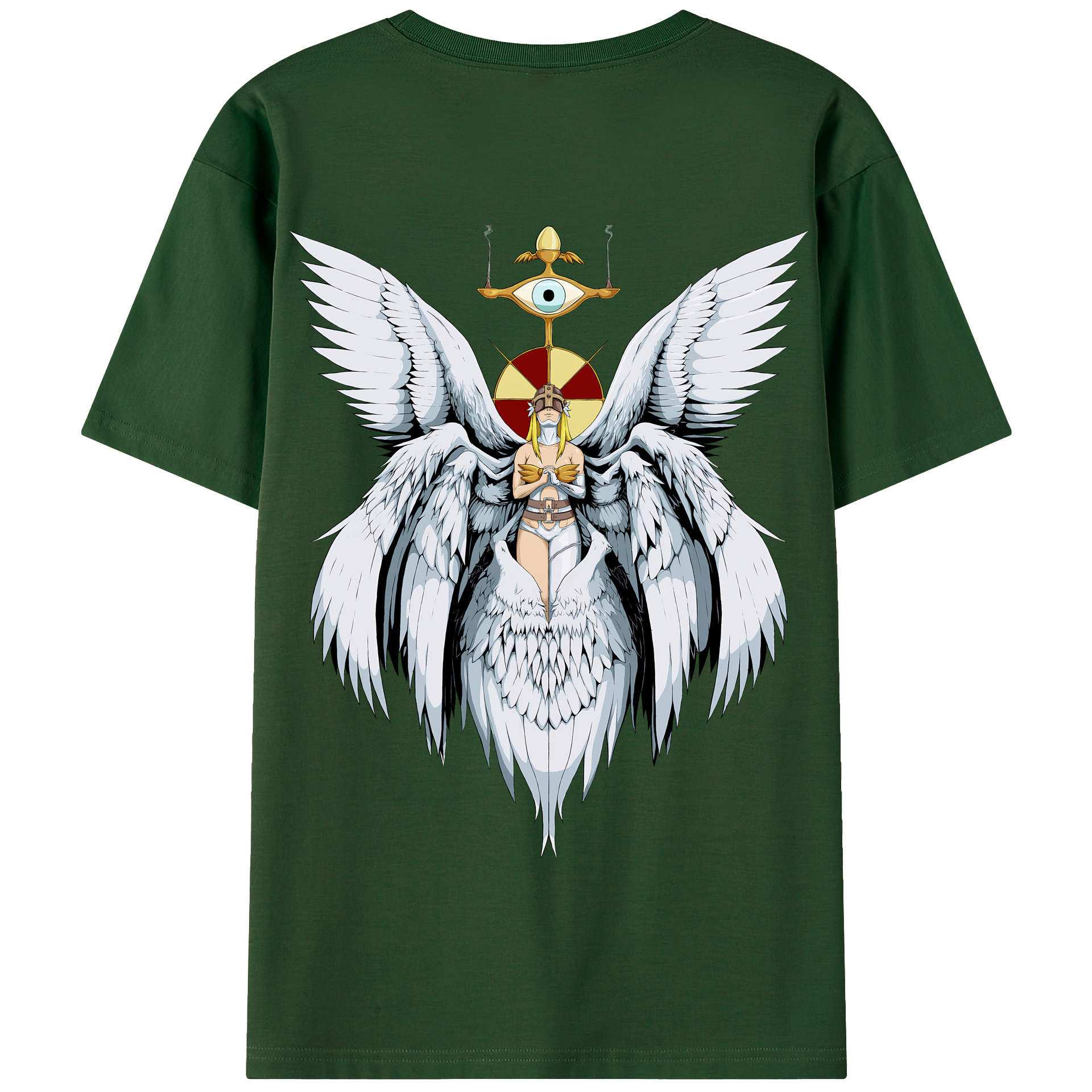 （画像用） Digimon デジタルモンスター/デジモン 綿100％半袖Tシャツ（背面プリント）